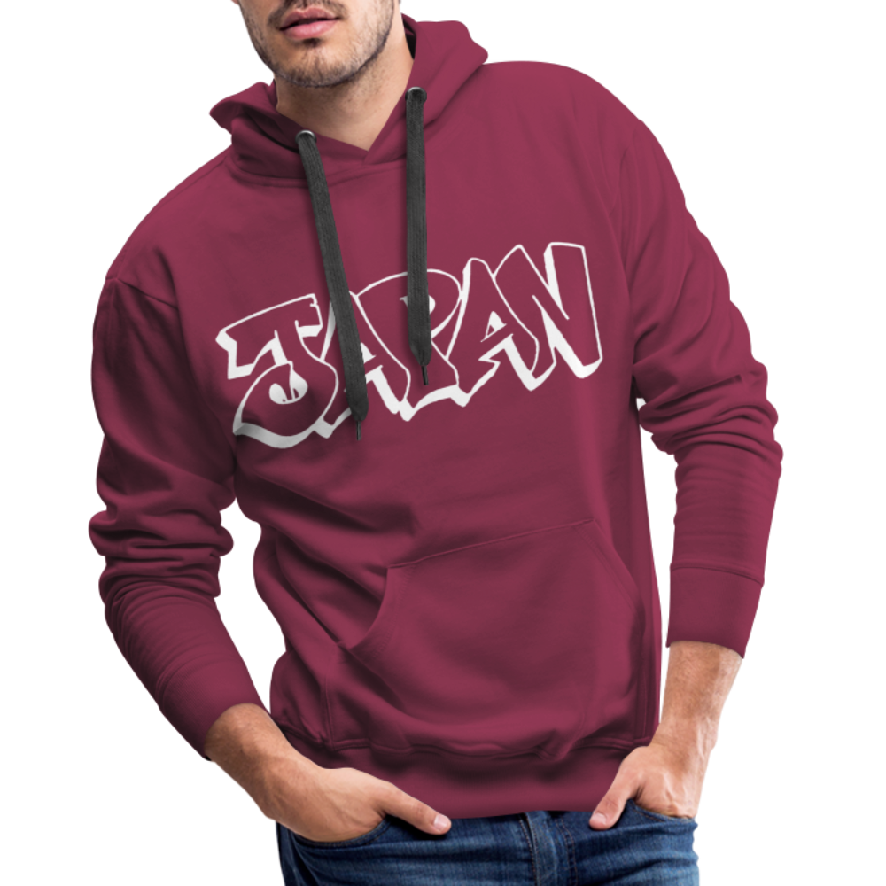 Hoodie Japan Graffiti "JP Bright Edition" - Bordeaux