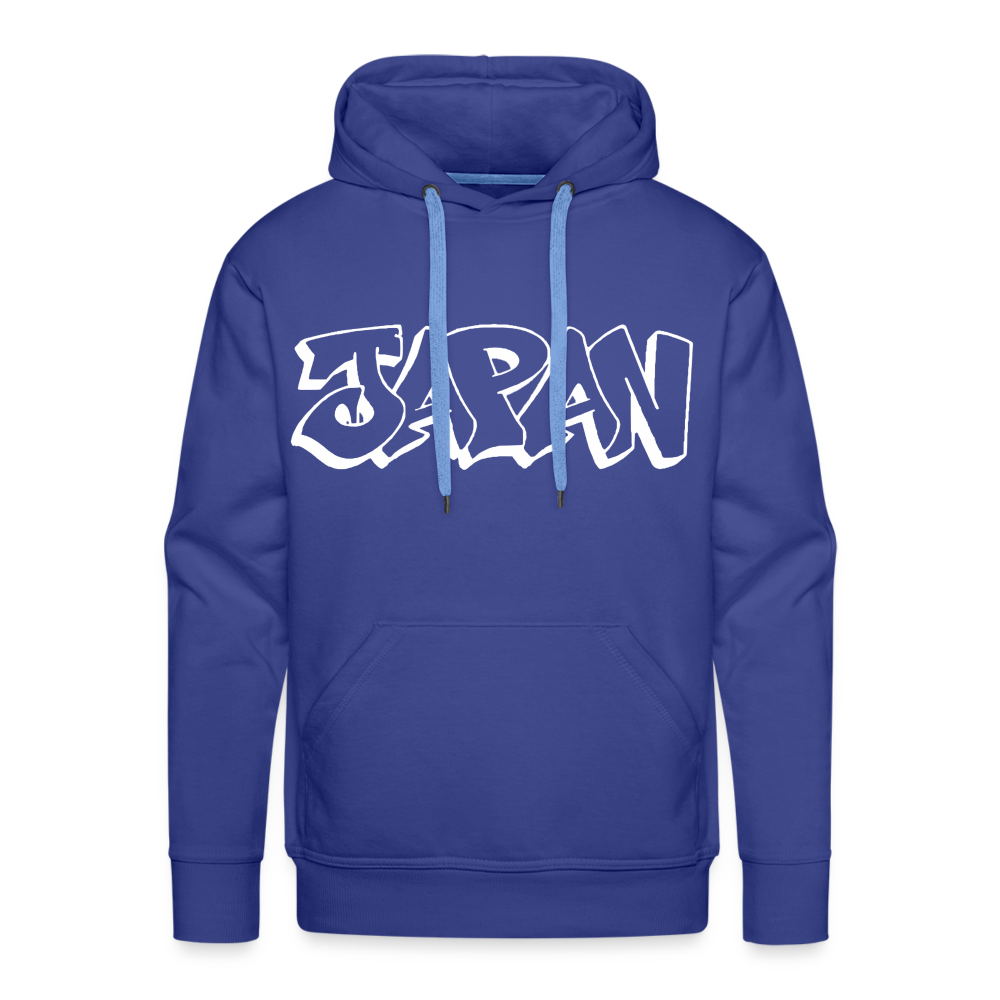 Hoodie Japan Graffiti "JP Bright Edition" - Königsblau