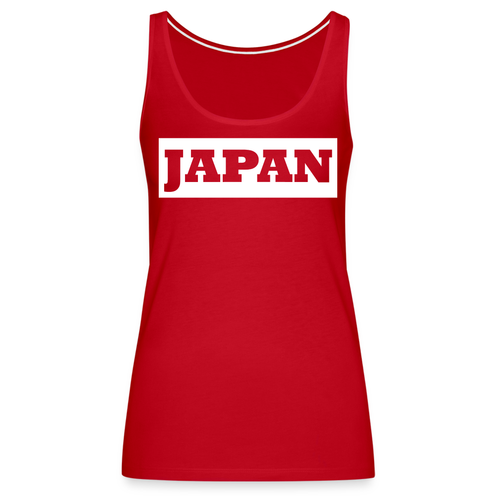 Tanktop Ladies Japan Bold "Bright Edition" - Rot
