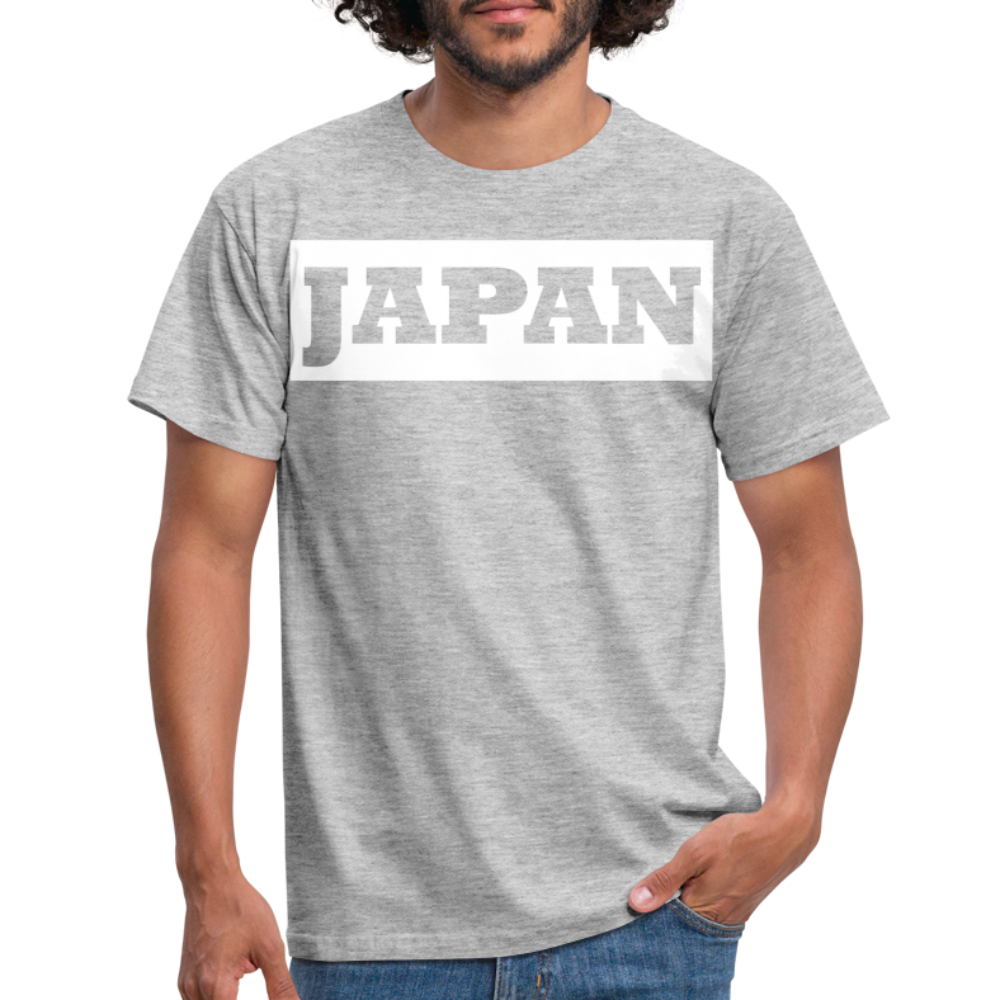 T-Shirt Japan Bold "Bright Edition" - Grau meliert