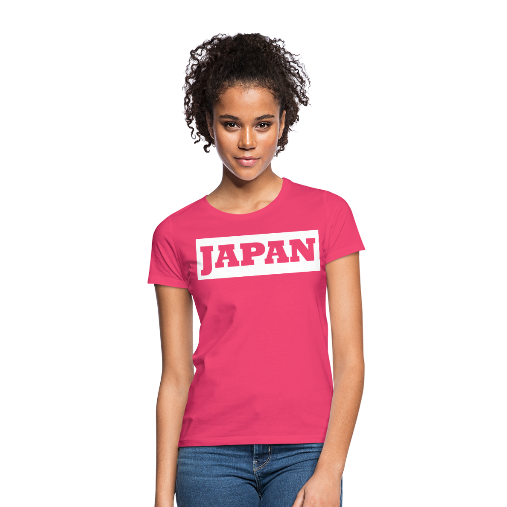 T-Shirt Ladies Japan Bold "Bright Edition" - Azalea