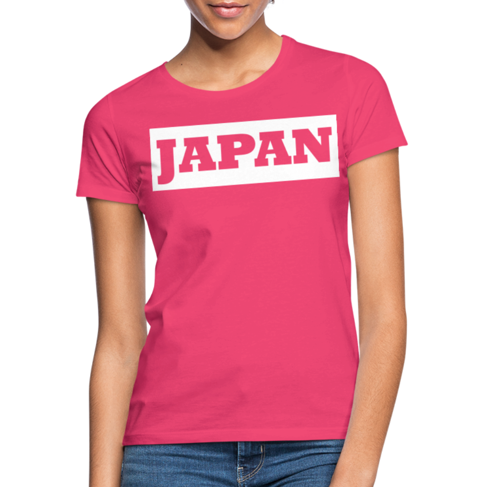 T-Shirt Ladies Japan Bold "Bright Edition" - Azalea