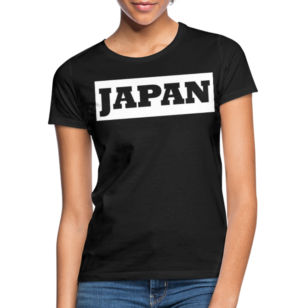 T-Shirt Ladies Japan Bold "Bright Edition" - Schwarz