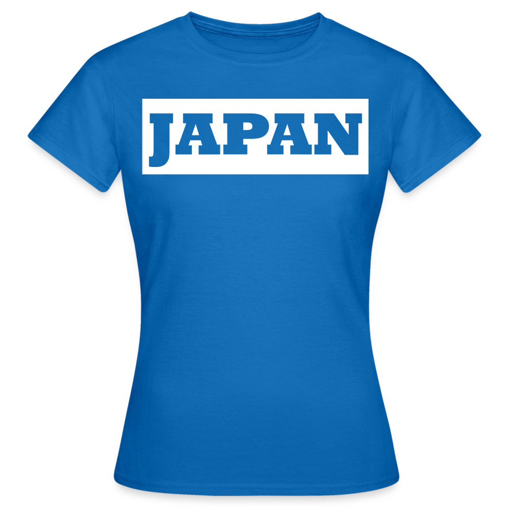 T-Shirt Ladies Japan Bold "Bright Edition" - Royalblau