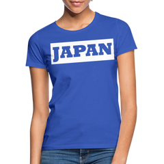 T-Shirt Ladies Japan Bold "Bright Edition" - Royalblau