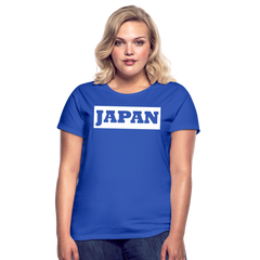T-Shirt Ladies Japan Bold "Bright Edition" - Royalblau