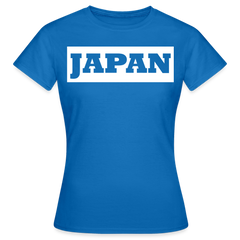 T-Shirt Ladies Japan Bold "Bright Edition" - Royalblau