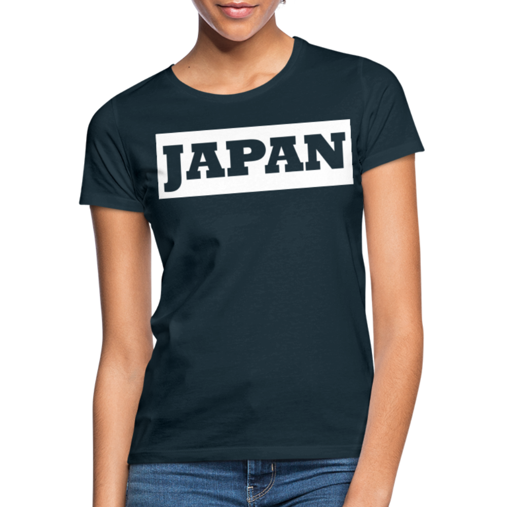 T-Shirt Ladies Japan Bold "Bright Edition" - Navy