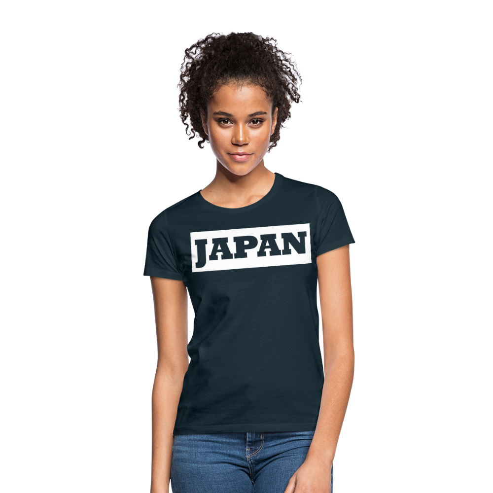 T-Shirt Ladies Japan Bold "Bright Edition" - Navy