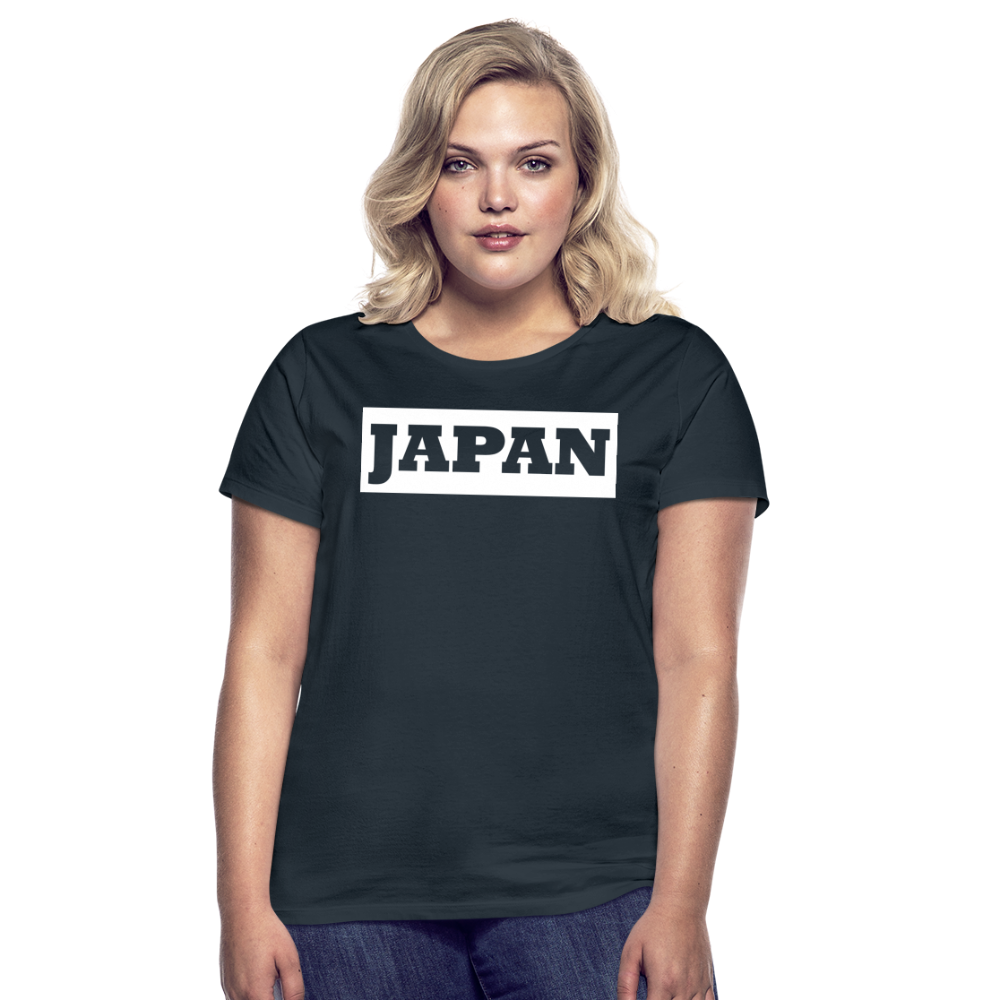T-Shirt Ladies Japan Bold "Bright Edition" - Navy