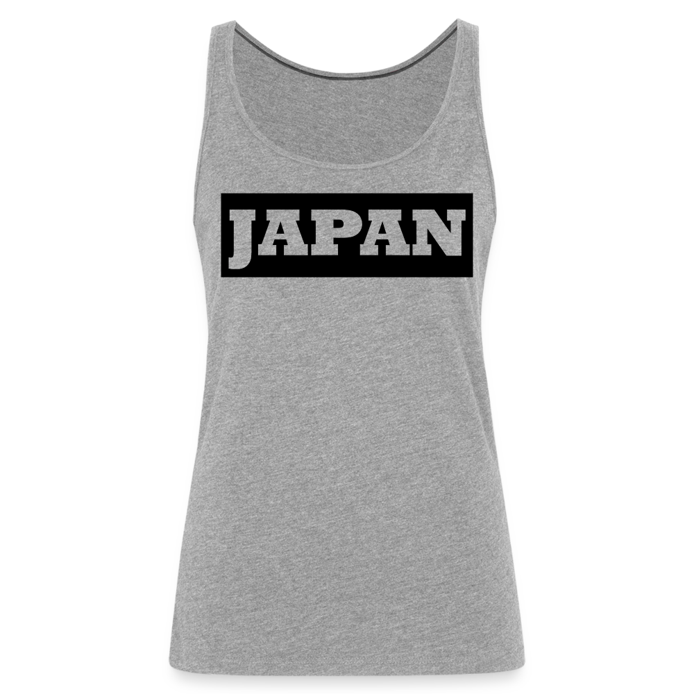 Tanktop Ladies Japan "Bold" - Grau meliert