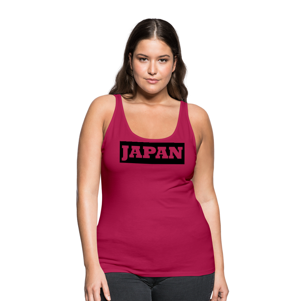 Tanktop Ladies Japan "Bold" - dunkles Pink