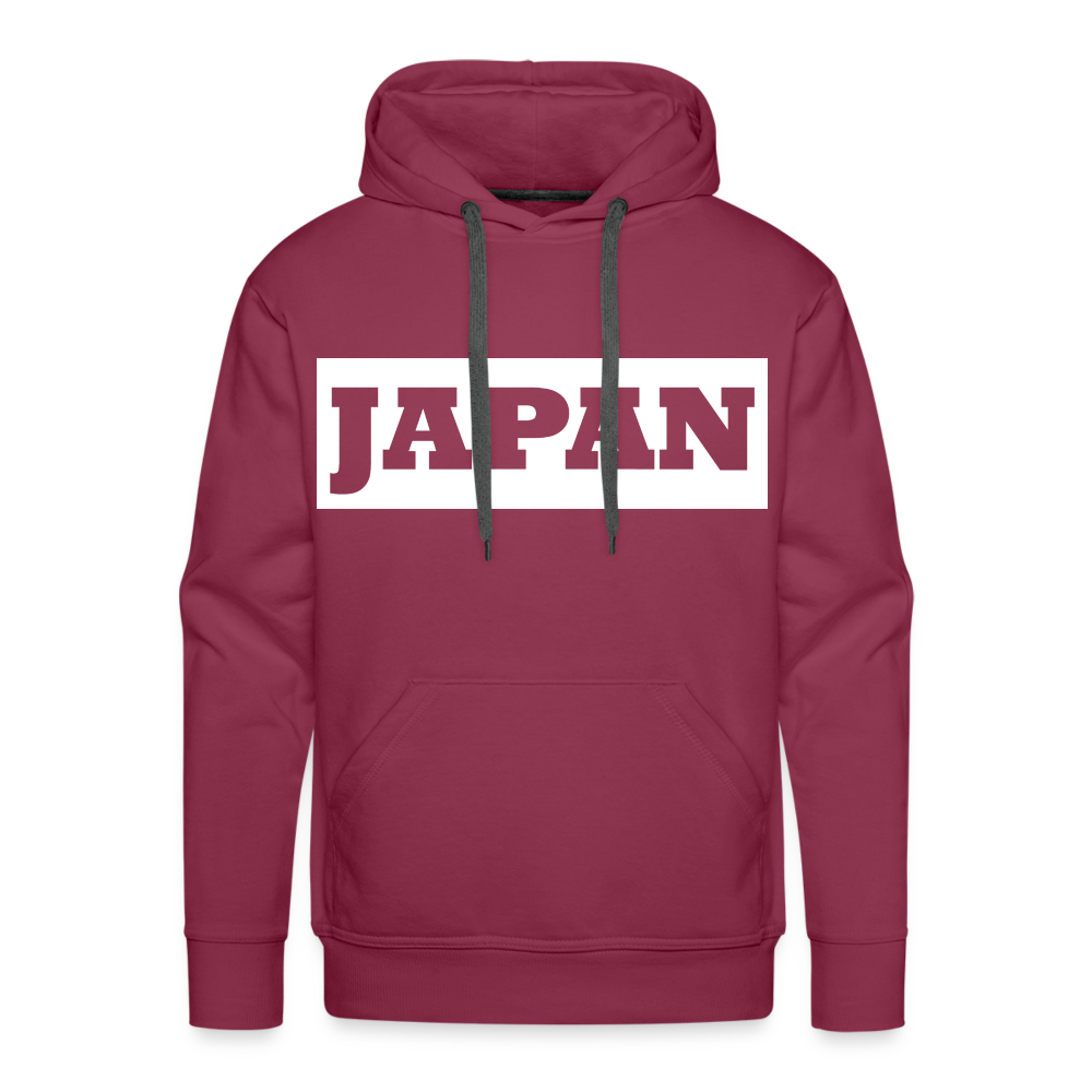 Hoodie Japan Bold "Bright Edition" - Bordeaux