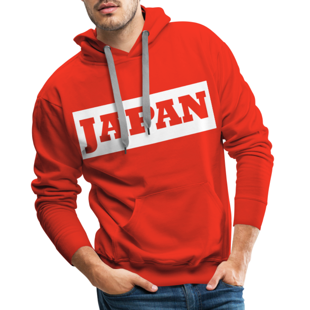 Hoodie Japan Bold "Bright Edition" - Rot