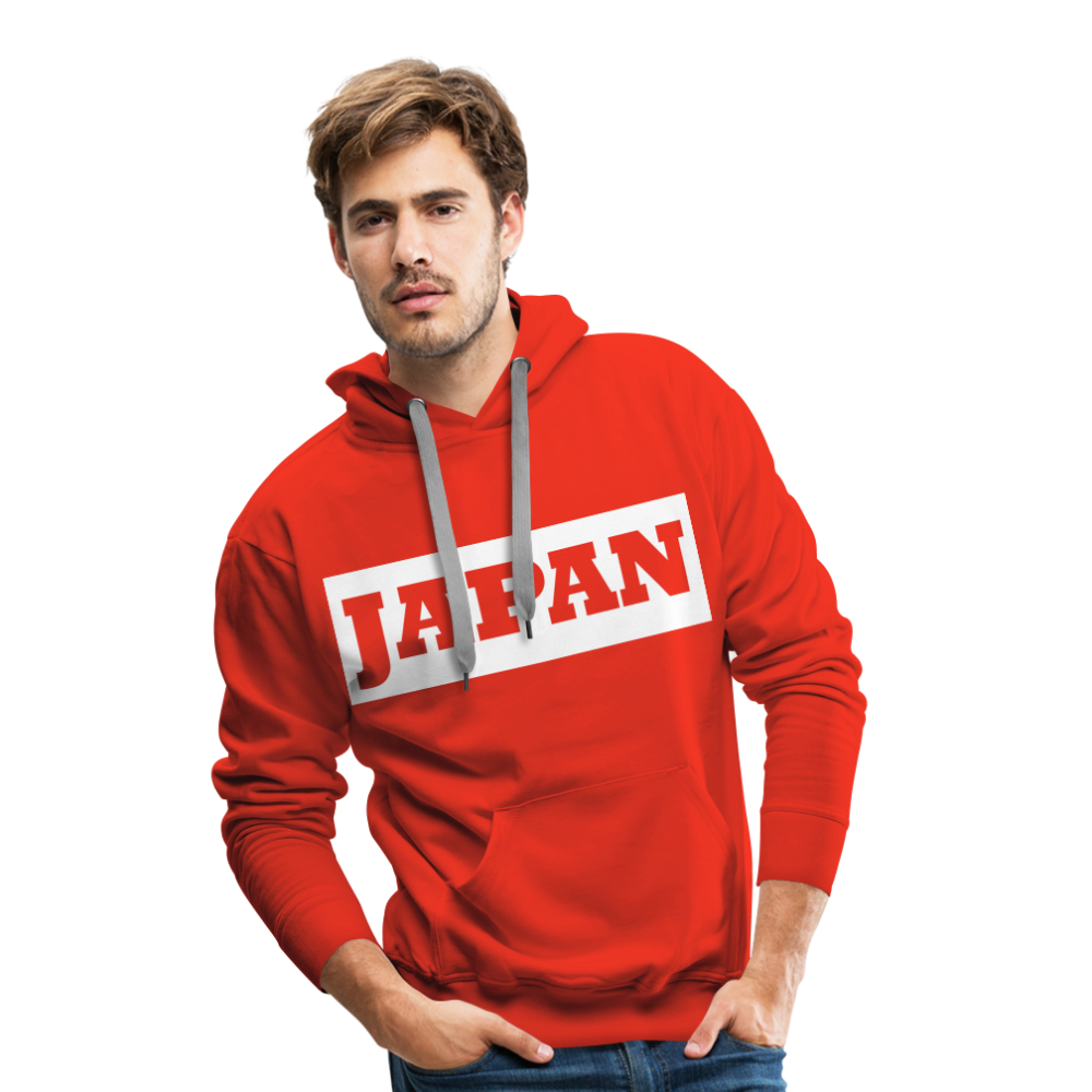 Hoodie Japan Bold "Bright Edition" - Rot