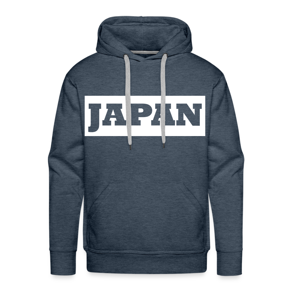 Hoodie Japan Bold "Bright Edition" - Jeansblau