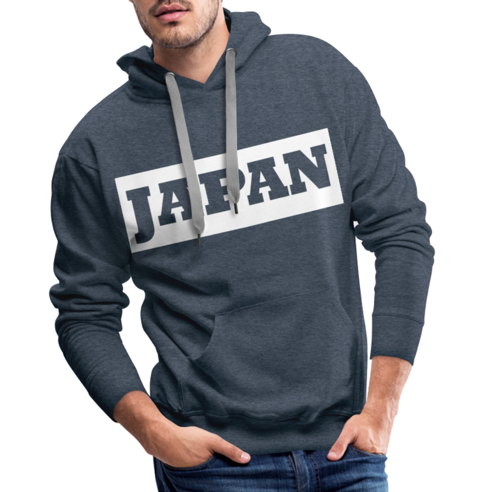 Hoodie Japan Bold "Bright Edition" - Jeansblau