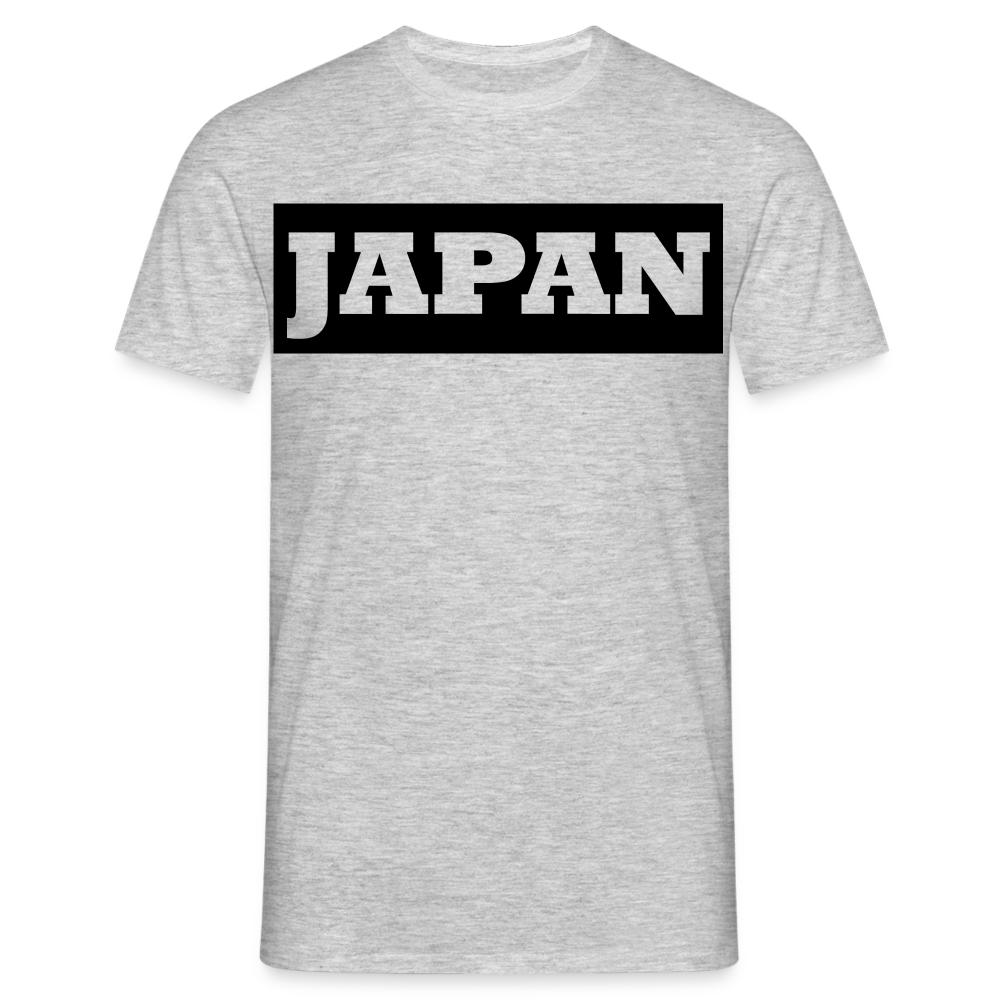 T-Shirt Japan "Bold" - Grau meliert