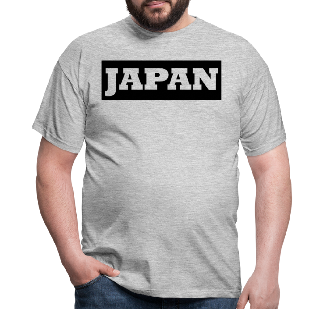 T-Shirt Japan "Bold" - Grau meliert