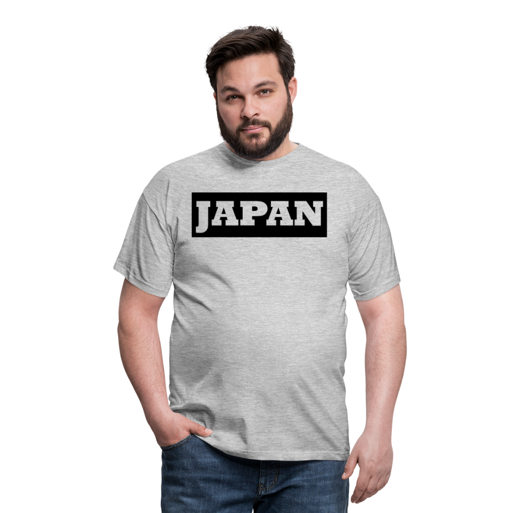 T-Shirt Japan "Bold" - Grau meliert