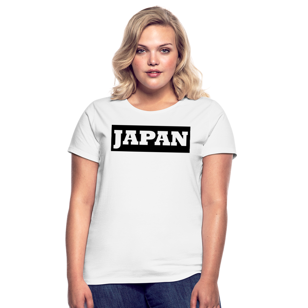T-Shirt Ladies Japan "Bold" - Weiß