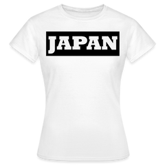 T-Shirt Ladies Japan "Bold" - Weiß