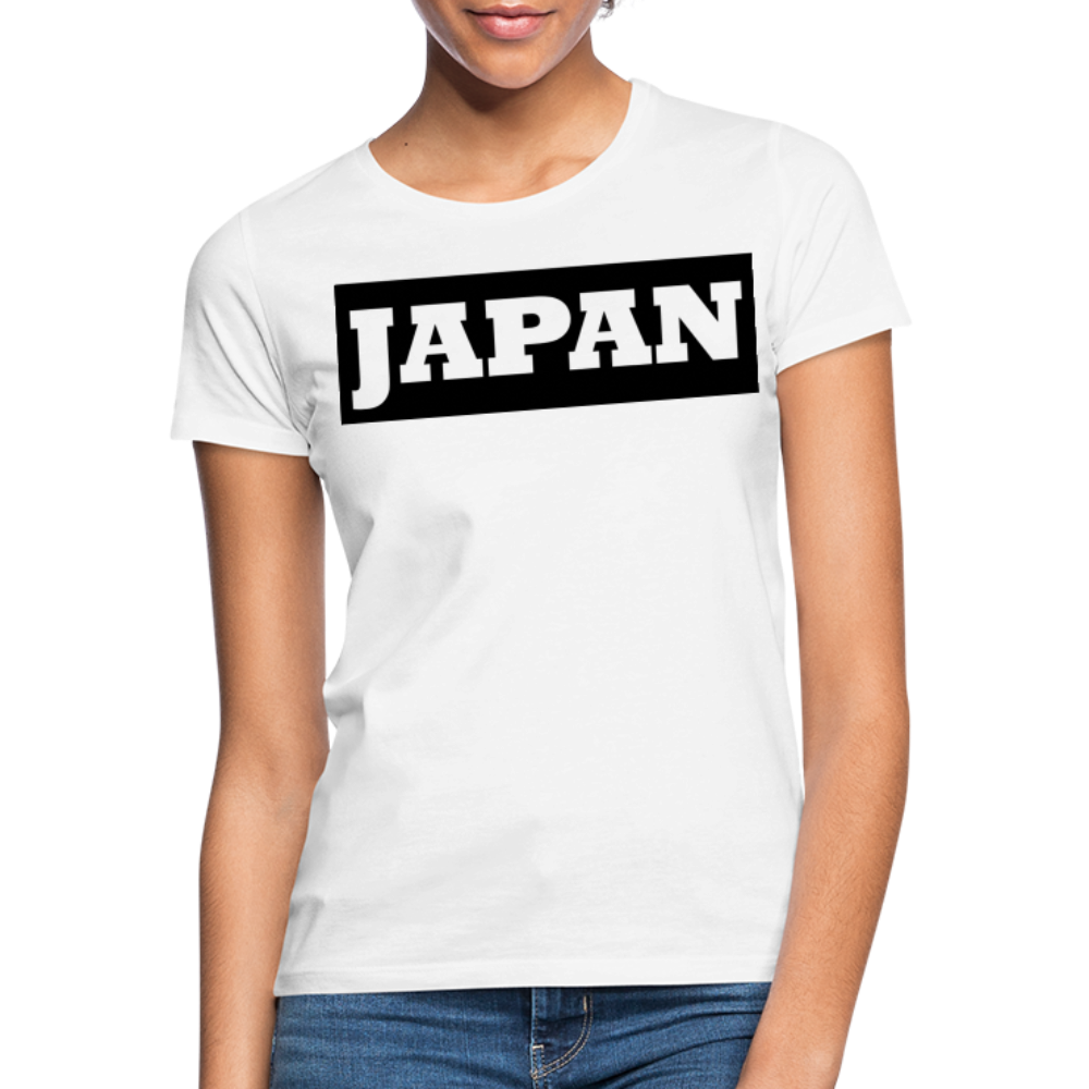 T-Shirt Ladies Japan "Bold" - Weiß
