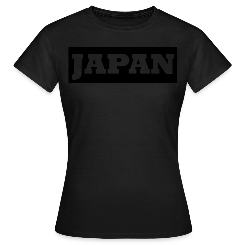 T-Shirt Ladies Japan "Bold" - Schwarz