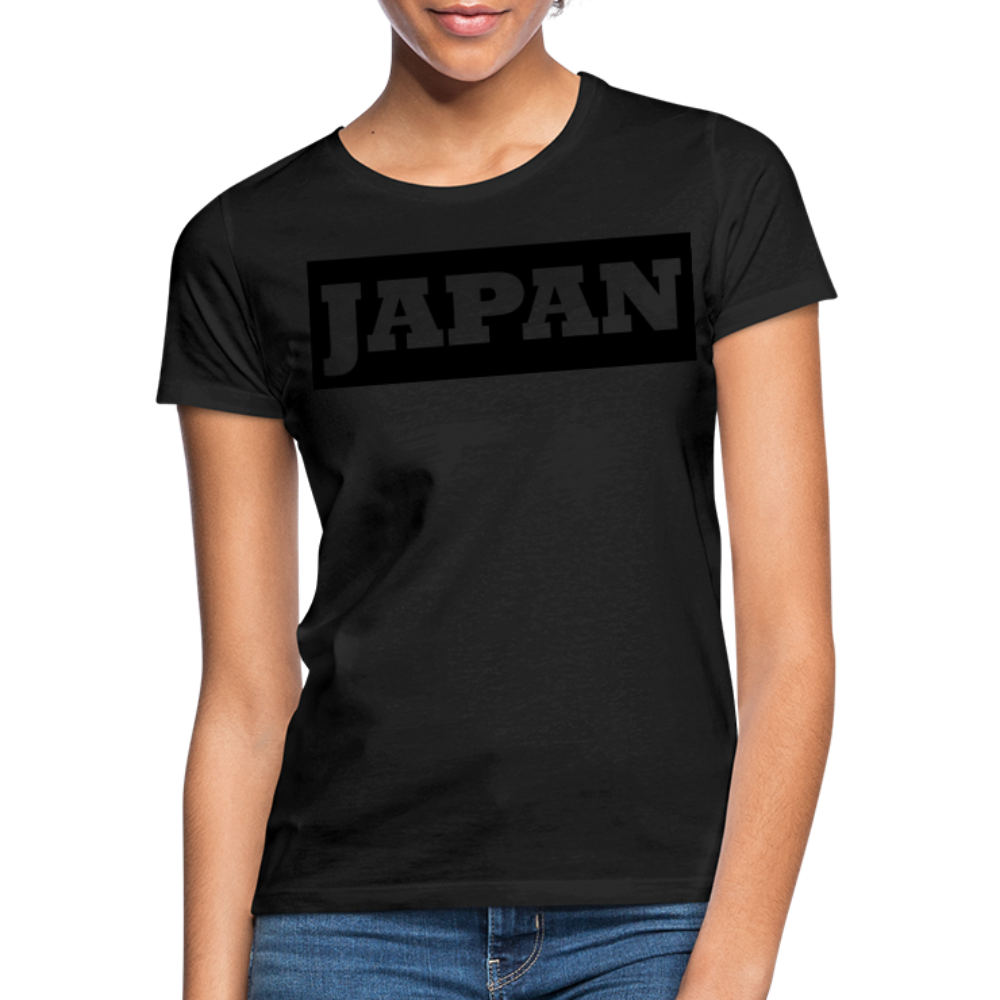 T-Shirt Ladies Japan "Bold" - Schwarz