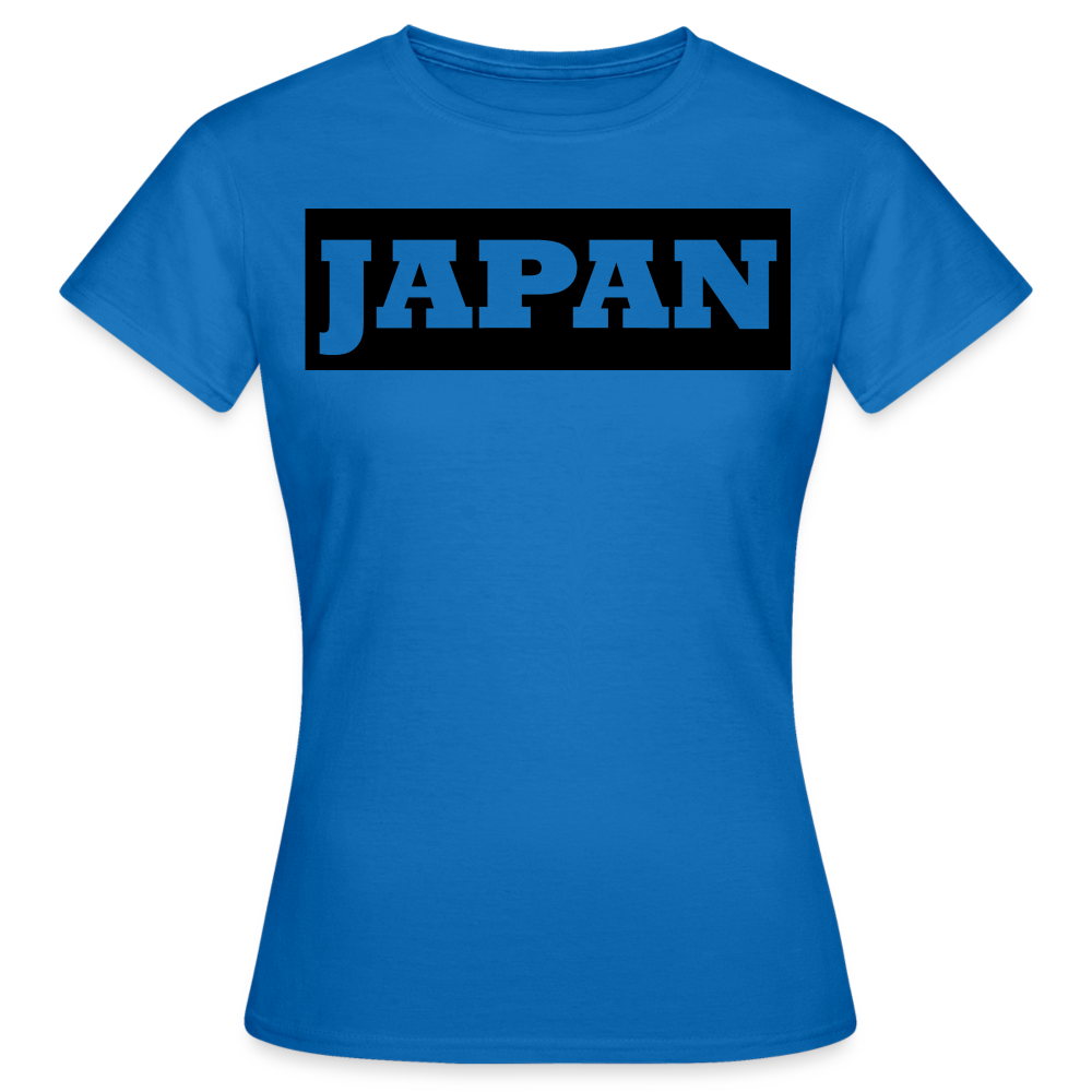 T-Shirt Ladies Japan "Bold" - Royalblau