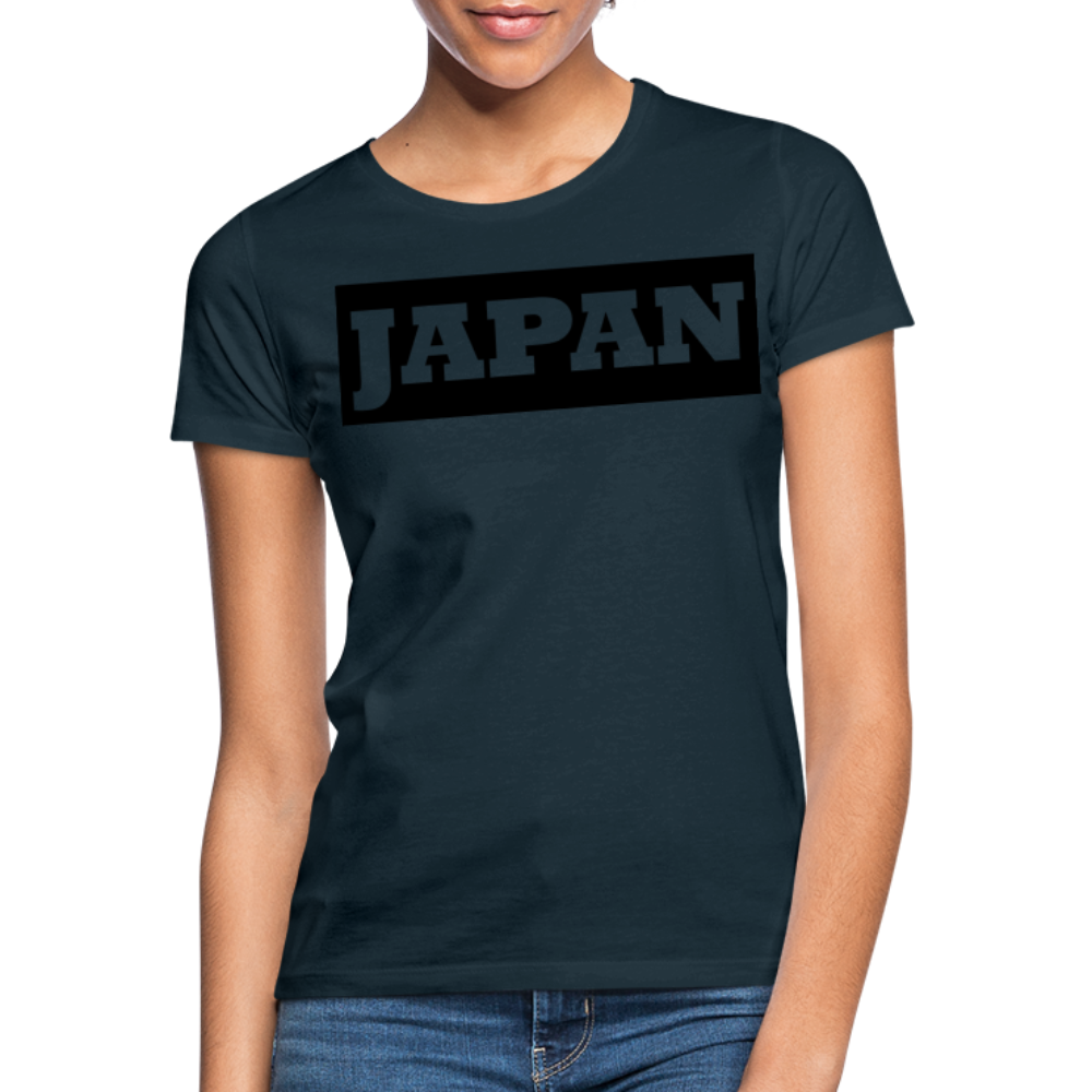 T-Shirt Ladies Japan "Bold" - Navy