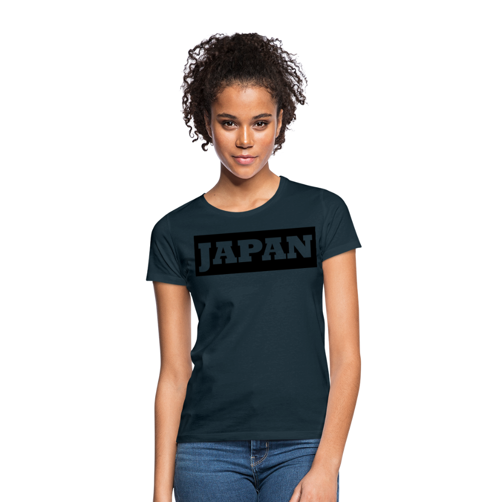 T-Shirt Ladies Japan "Bold" - Navy