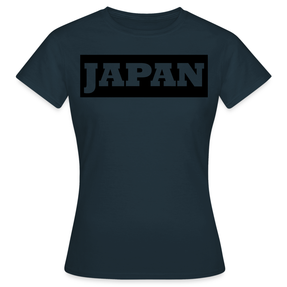 T-Shirt Ladies Japan "Bold" - Navy