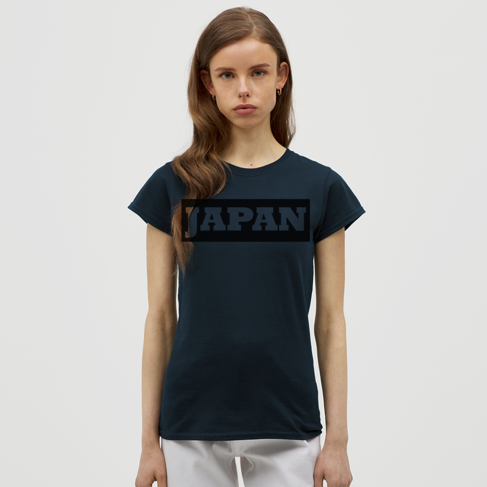 T-Shirt Ladies Japan "Bold" - Navy