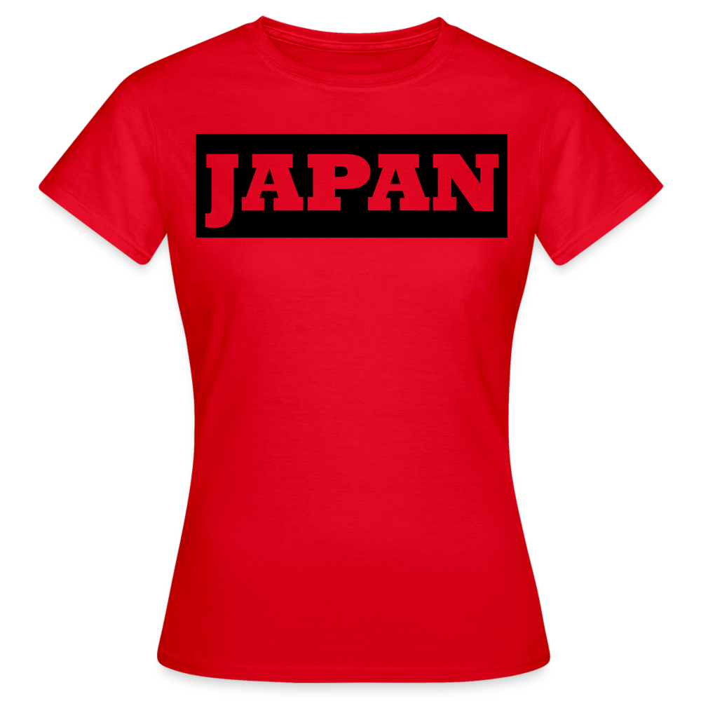 T-Shirt Ladies Japan "Bold" - Rot