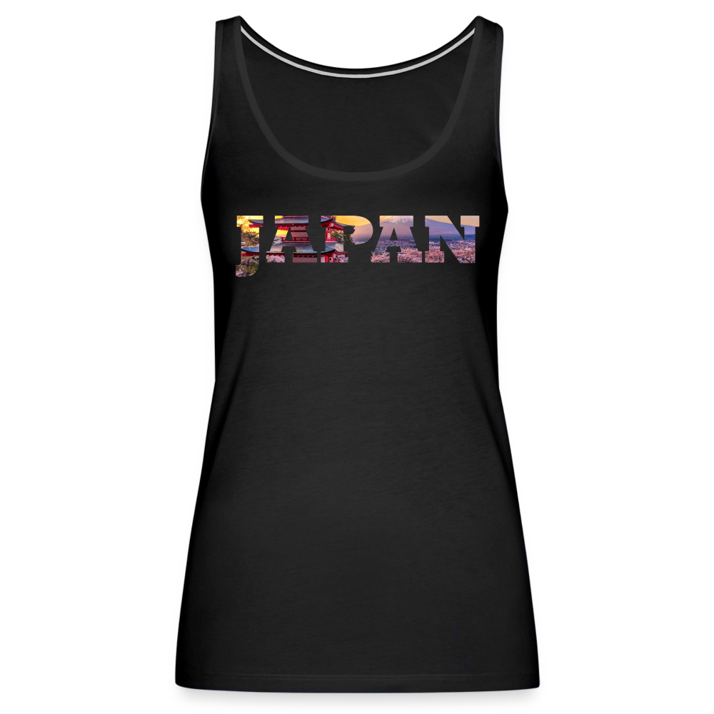 Tanktop Ladies Japan "Bold Panorama" - Schwarz