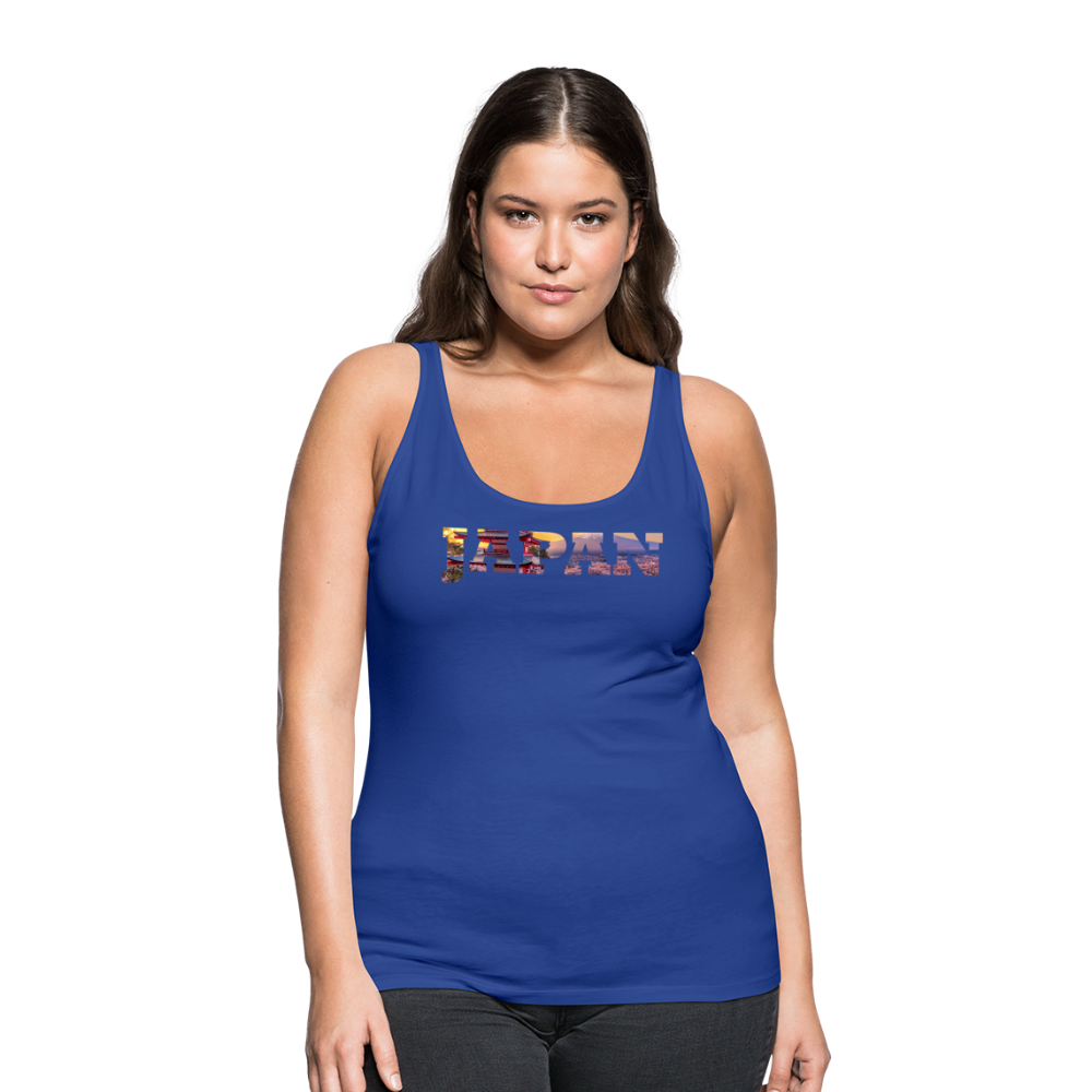 Tanktop Ladies Japan "Bold Panorama" - Königsblau