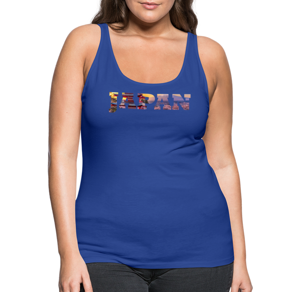 Tanktop Ladies Japan "Bold Panorama" - Königsblau