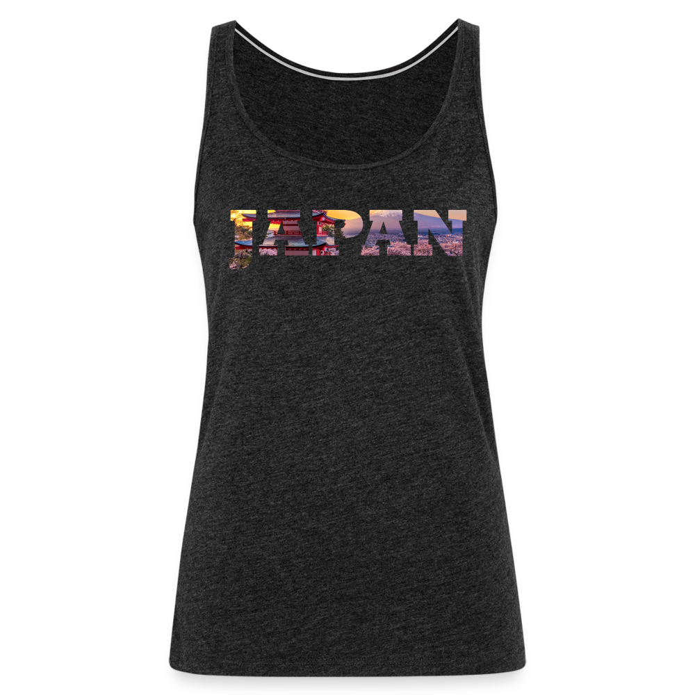 Tanktop Ladies Japan "Bold Panorama" - Anthrazit