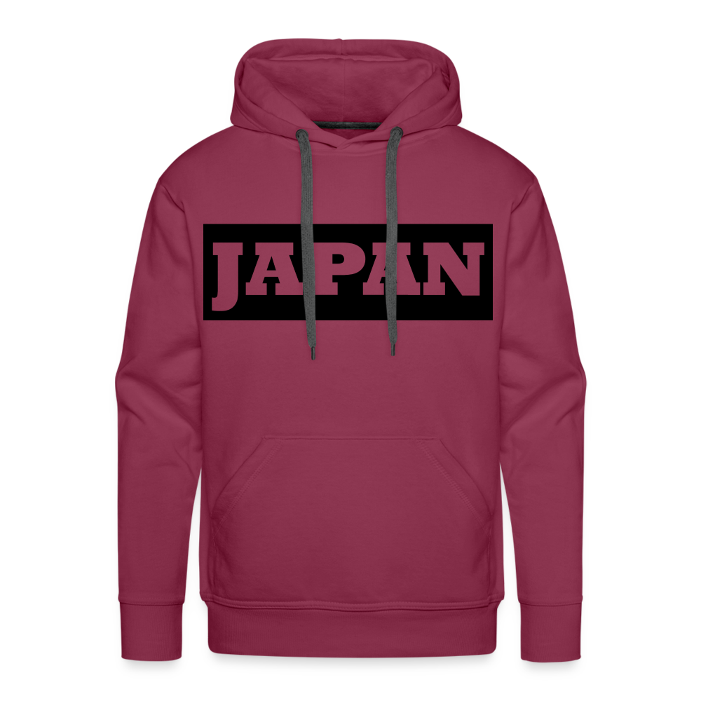 Hoodie Japan "Bold" - Bordeaux