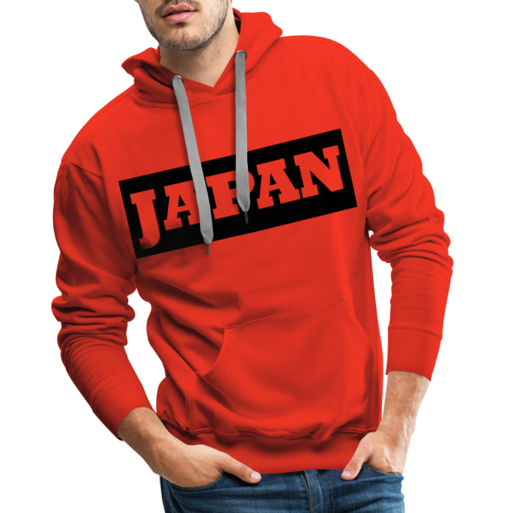 Hoodie Japan "Bold" - Rot