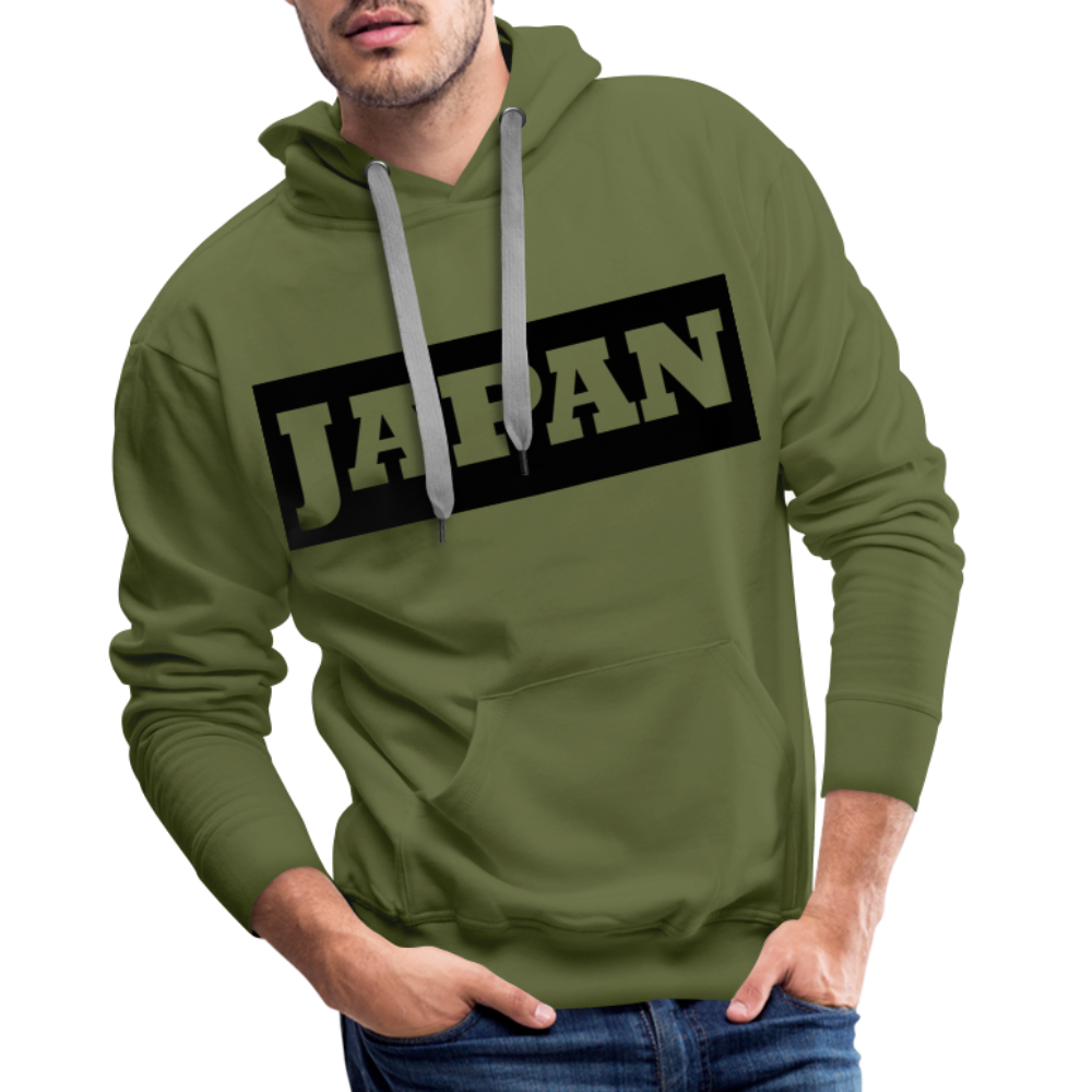 Hoodie Japan "Bold" - Olivgrün