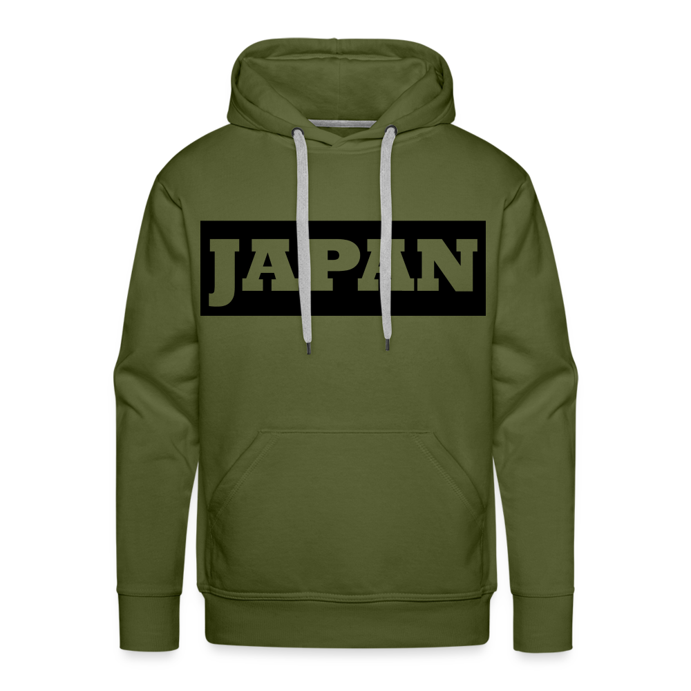 Hoodie Japan "Bold" - Olivgrün