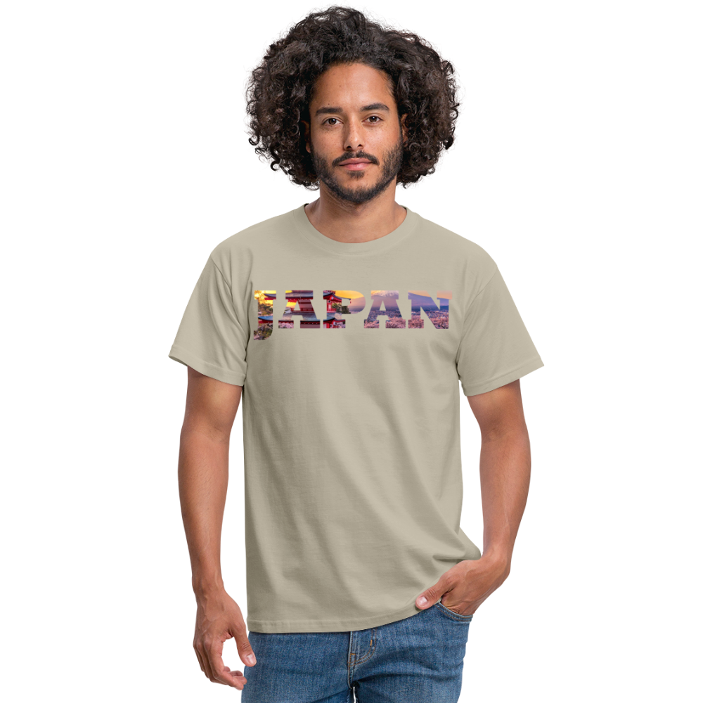 T-Shirt Japan "Bold Panorama" - Sandbeige