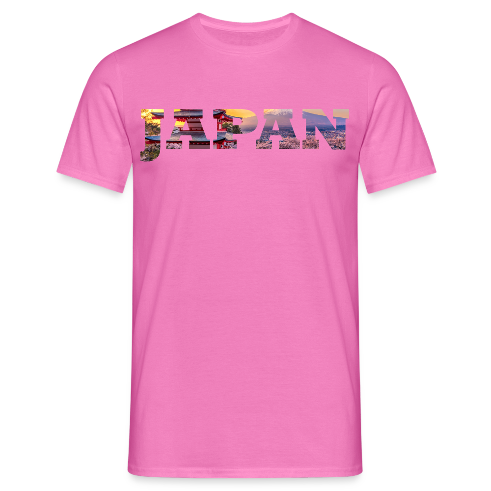 T-Shirt Japan "Bold Panorama" - Pink