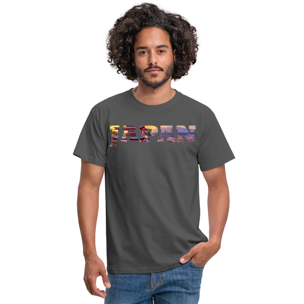 T-Shirt Japan "Bold Panorama" - Anthrazit