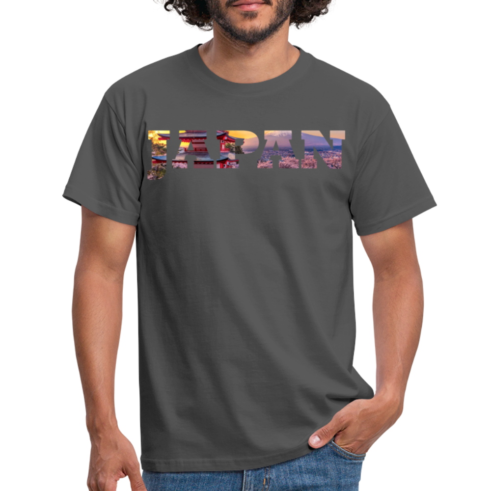 T-Shirt Japan "Bold Panorama" - Anthrazit