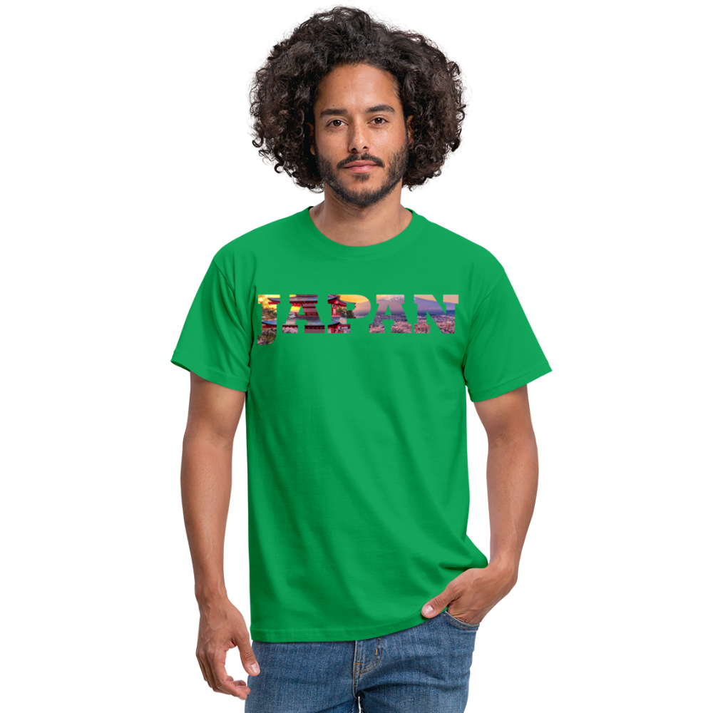 T-Shirt Japan "Bold Panorama" - Kelly Green