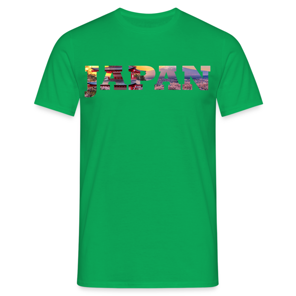T-Shirt Japan "Bold Panorama" - Kelly Green