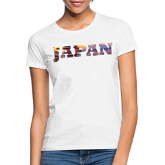 T-Shirt Ladies Japan "Bold Panorama" - Weiß